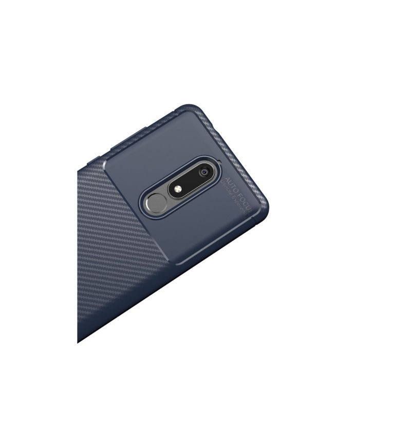 Telefoonhoesje voor Nokia 5.1 Karbon Classy