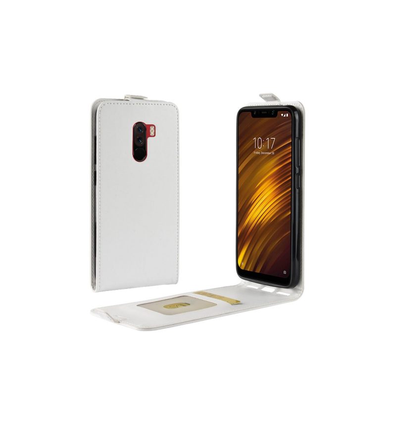 Case voor Pocophone F1 Folio-hoesje Kunstleer Verticaal