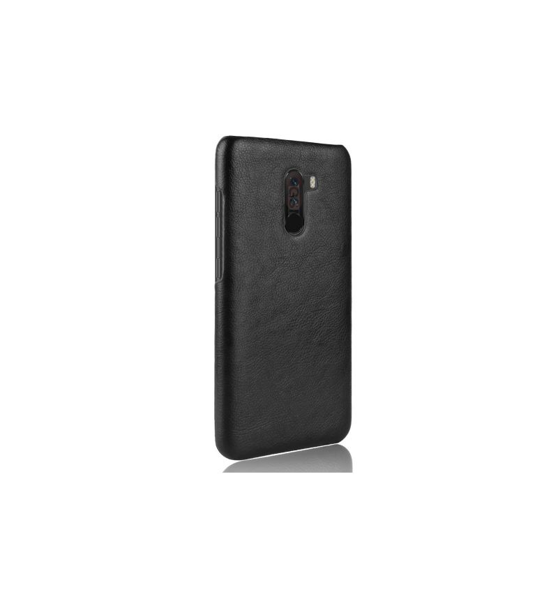 Hoesje voor Pocophone F1 Leereffect