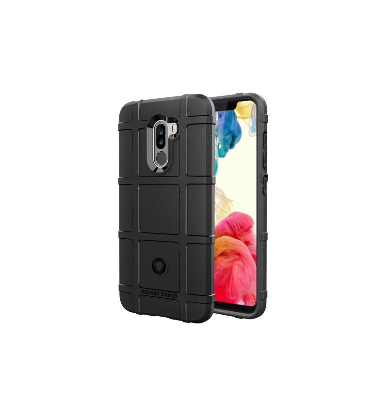 Hoesje voor Pocophone F1 Robuust Schild