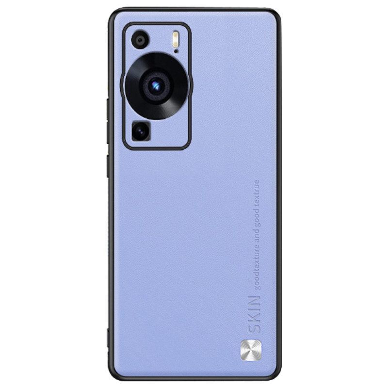 Hoesje voor Huawei P60 Pro Kunstleer Huid