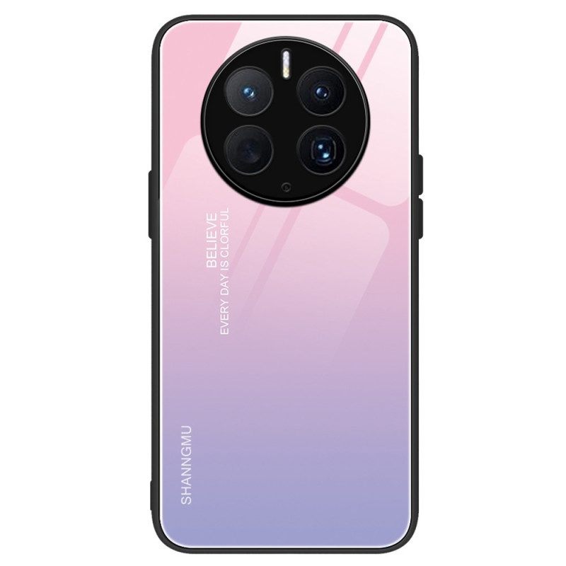 Hoesje voor Huawei Mate 50 Pro Gradiënt Gehard Glas