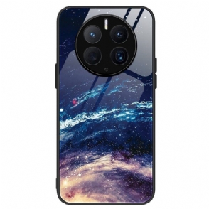 Telefoonhoesje voor Huawei Mate 50 Pro Ruimte Gehard Glas