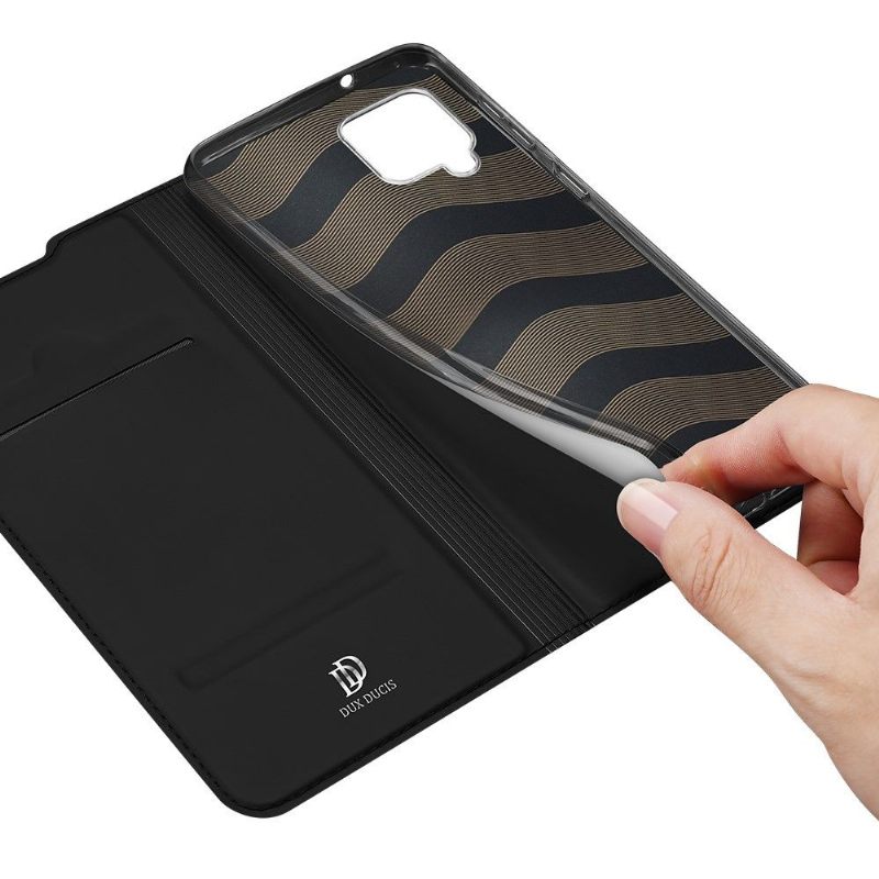 Case voor Samsung Galaxy A42 5G Zakelijk Satijneffect