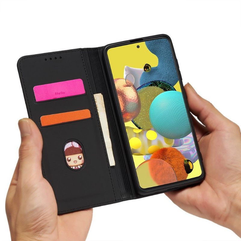 Cover voor Samsung Galaxy A42 5G Folio-hoesje Zachte Aanraking