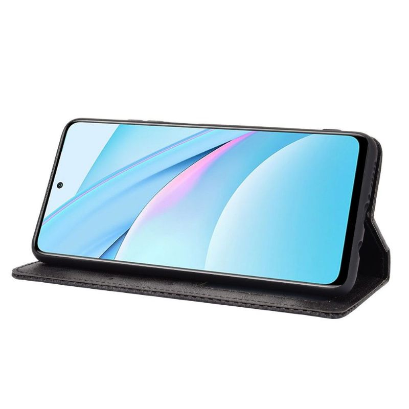 Folio-hoesje voor Samsung Galaxy A42 5G Leer In Cirénius-stijl