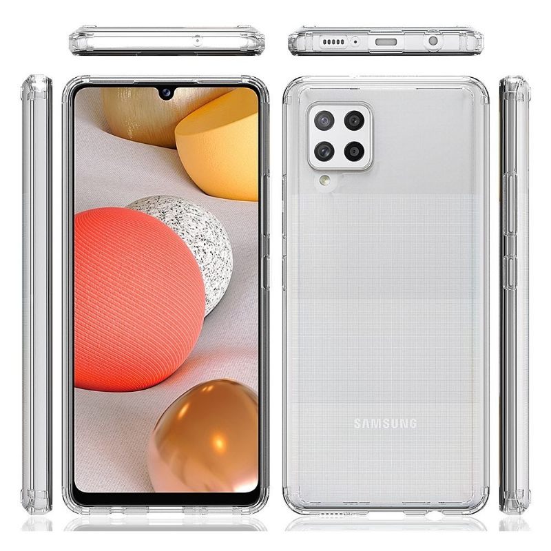 Hoesje voor Samsung Galaxy A42 5G Bescherming Hoesje Transparant