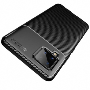 Hoesje voor Samsung Galaxy A42 5G Koolstofvezeleffect