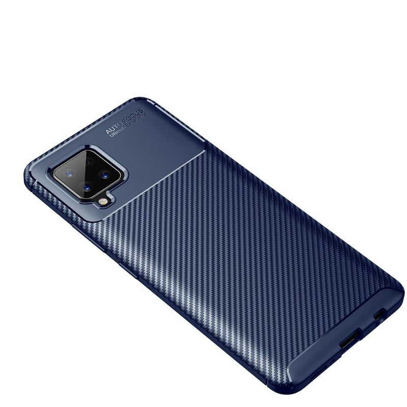 Hoesje voor Samsung Galaxy A42 5G Koolstofvezeleffect