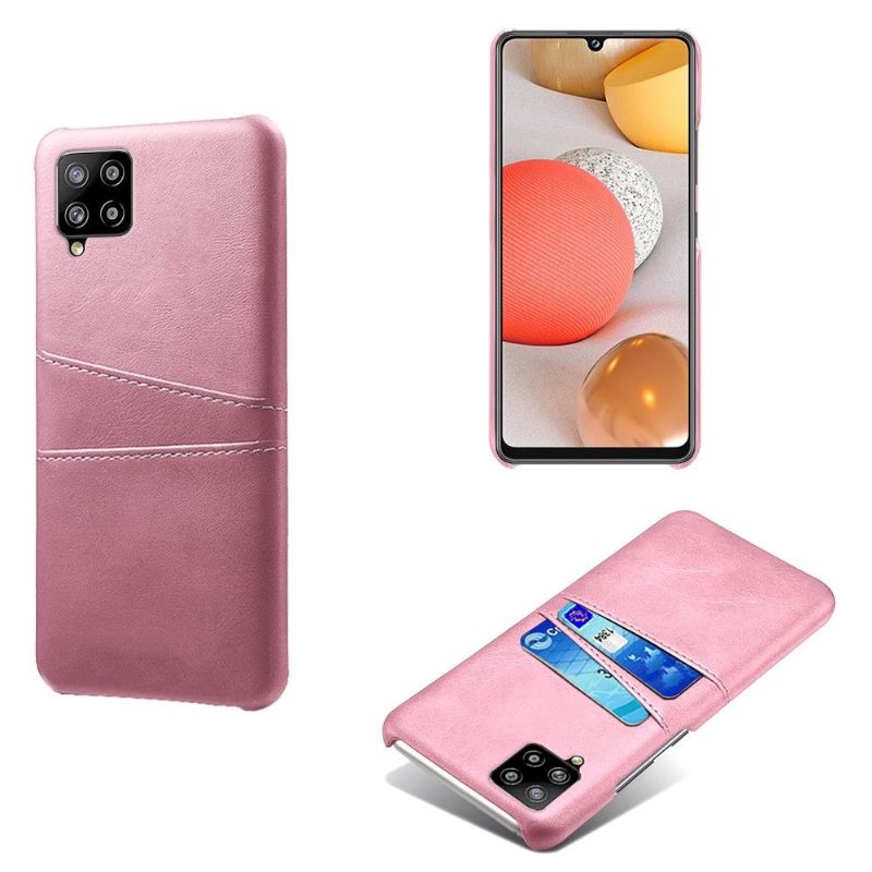 Telefoonhoesje voor Samsung Galaxy A42 5G Melody Leder Effect Kaarthouder