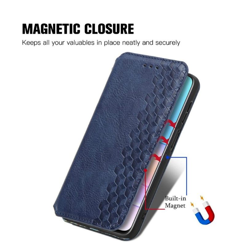 Flip Case voor Huawei Nova 8i / Honor 50 Lite Kub Design-kaarthouder