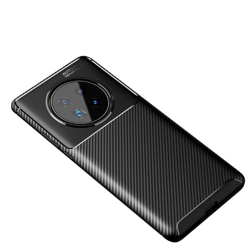 Hoesje voor Huawei Mate 40 Pro Koolstofvezeleffect