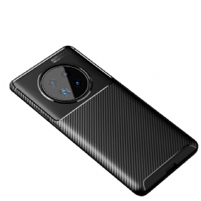 Hoesje voor Huawei Mate 40 Pro Koolstofvezeleffect