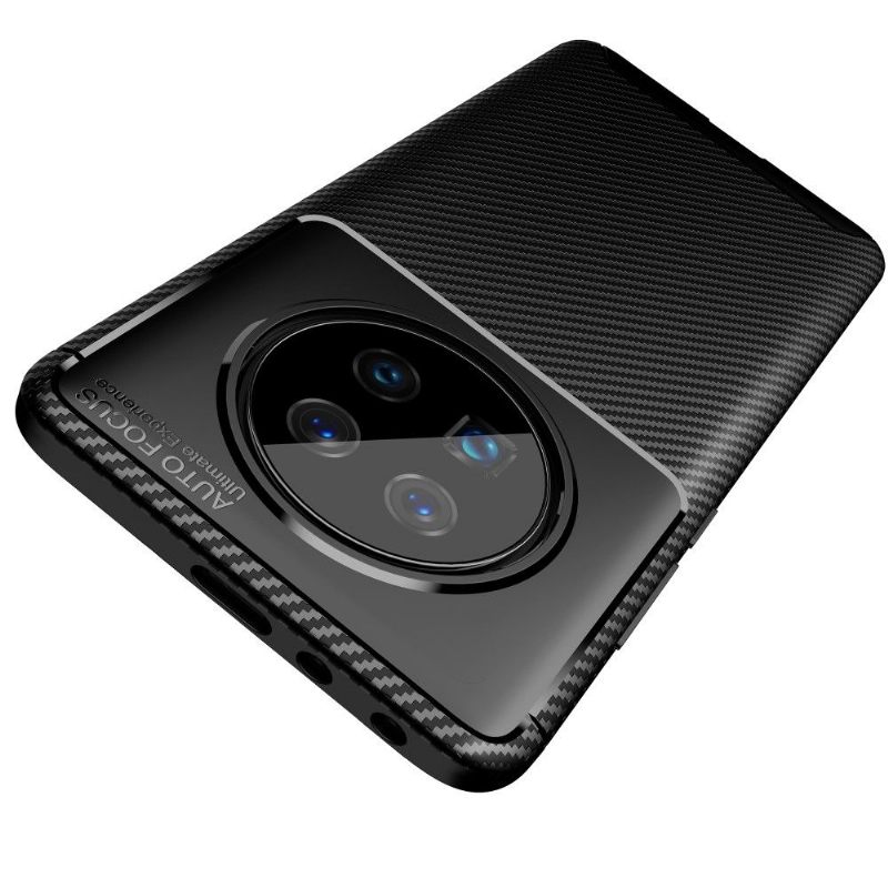 Hoesje voor Huawei Mate 40 Pro Koolstofvezeleffect