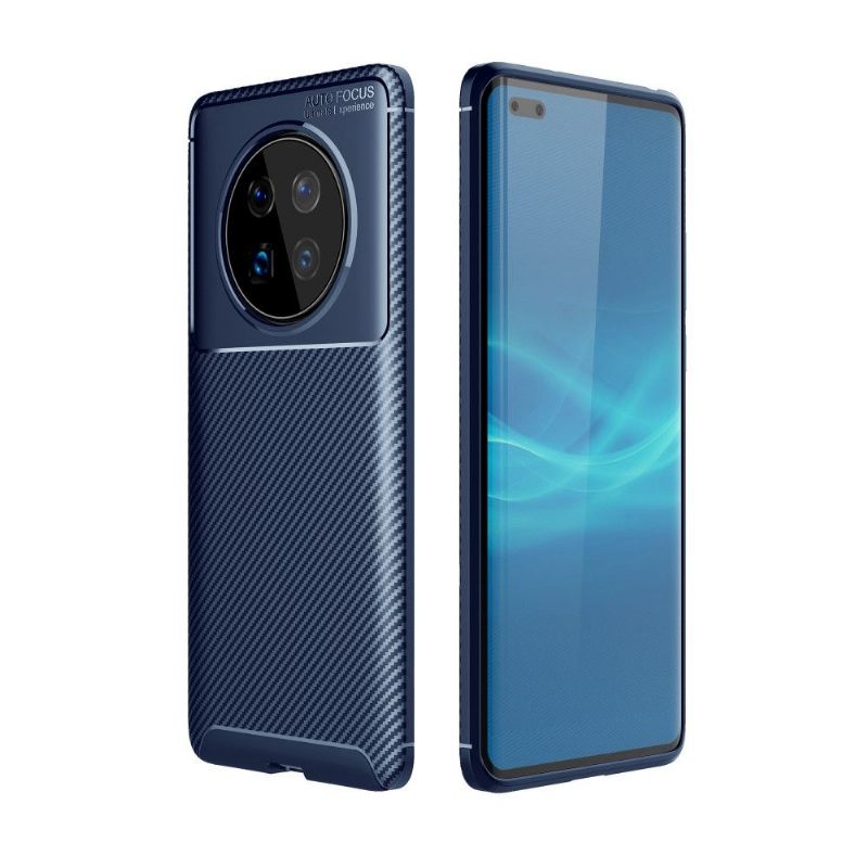 Hoesje voor Huawei Mate 40 Pro Koolstofvezeleffect