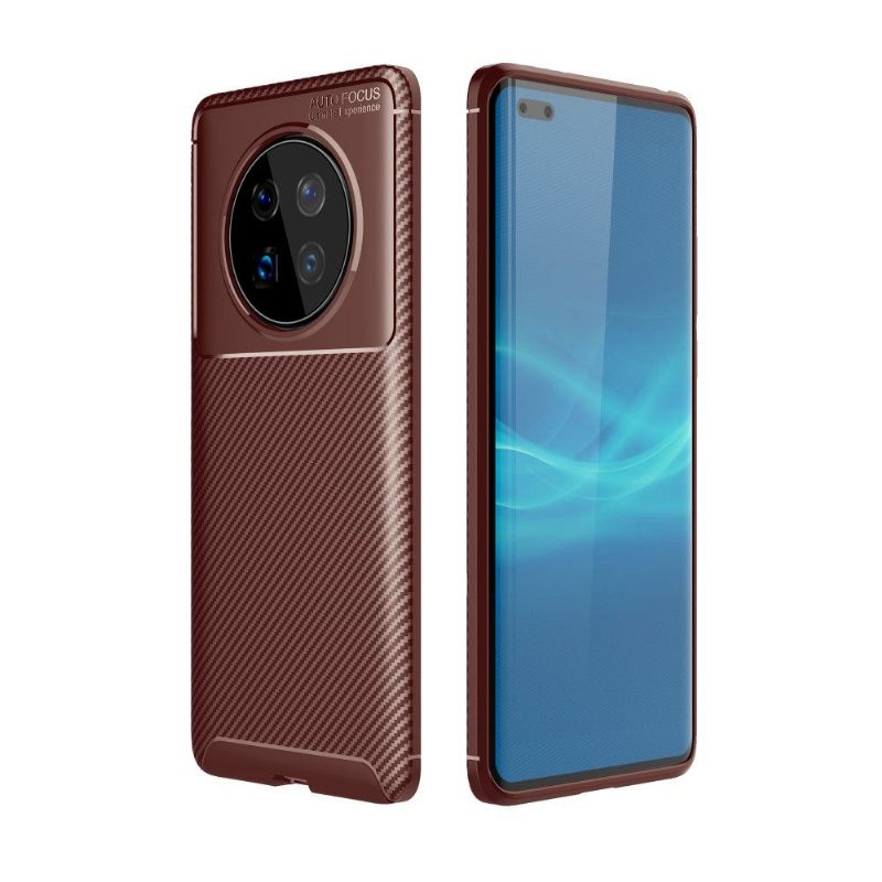 Hoesje voor Huawei Mate 40 Pro Koolstofvezeleffect