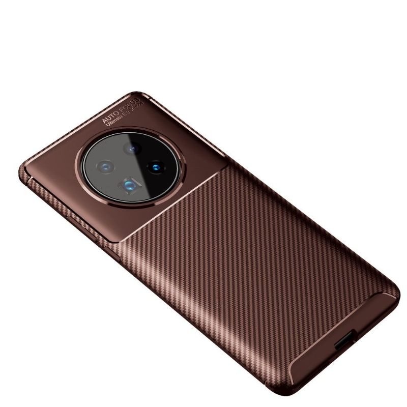 Hoesje voor Huawei Mate 40 Pro Koolstofvezeleffect