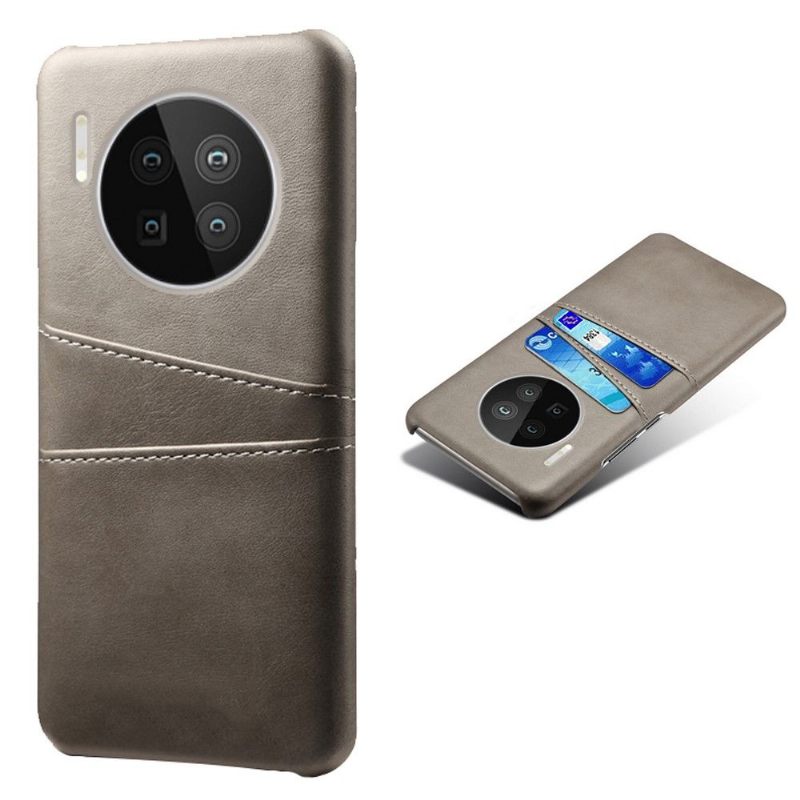 Hoesje voor Huawei Mate 40 Pro Melody Leder Effect Kaarthouder