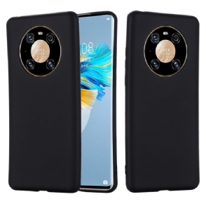 Hoesje voor Huawei Mate 40 Pro Vloeibare Siliconen