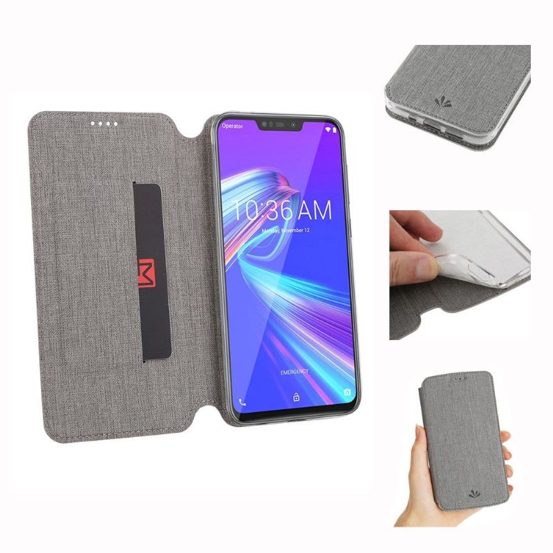 Cover voor Asus Zenfone Max M2 Ondersteuning Voor Getextureerde Beugels