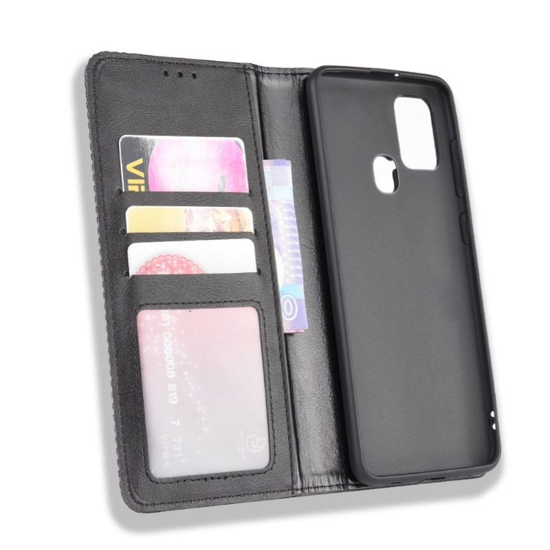 Cover voor Samsung Galaxy A21s Leer In Cirénius-stijl