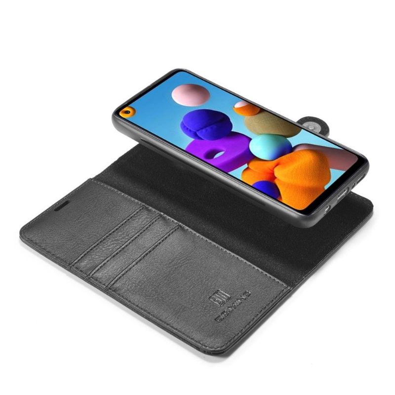 Hoesje Folio-hoesje voor Samsung Galaxy A21s Bescherming Hoesje 2 in 1 Afneembaar