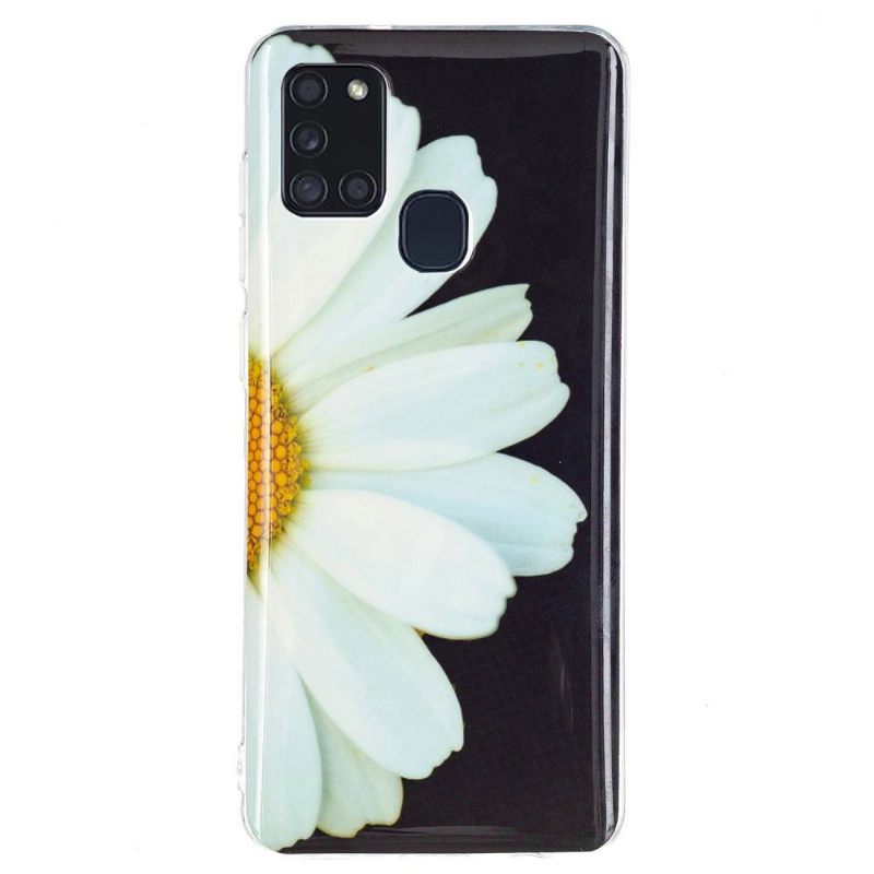 Hoesje voor Samsung Galaxy A21s Fluorescerende Daisy