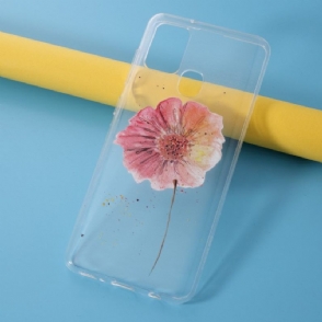 Telefoonhoesje voor Samsung Galaxy A21s Bescherming Aquarel Bloem