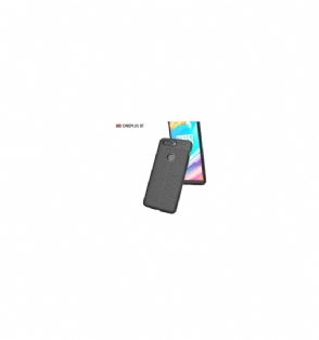 Hoesje voor OnePlus 5T Litchi-textuur Leerstijl