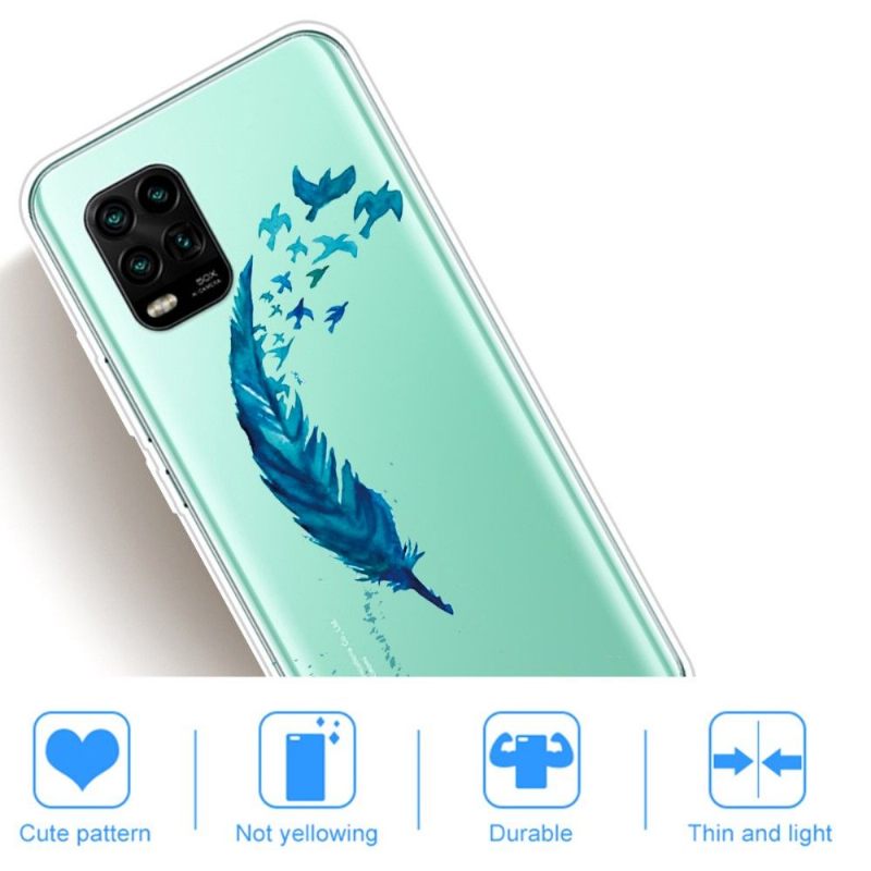 Hoesje voor Xiaomi Mi 10 Lite Anti-fall Veren En Vogels