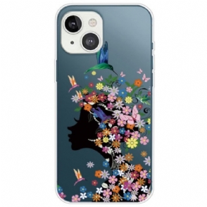 Hoesje voor iPhone 14 Plus Mooi Bloemhoofd