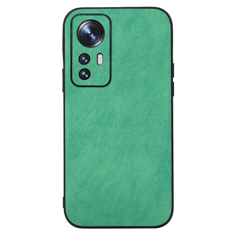 Hoesje voor Xiaomi 12 / 12X Elegantie Leereffect