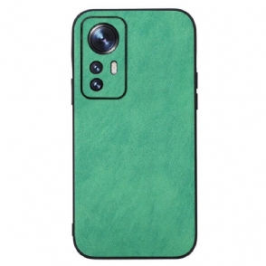 Hoesje voor Xiaomi 12 / 12X Elegantie Leereffect