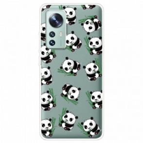 Hoesje voor Xiaomi 12 / 12X Kleine Panda's