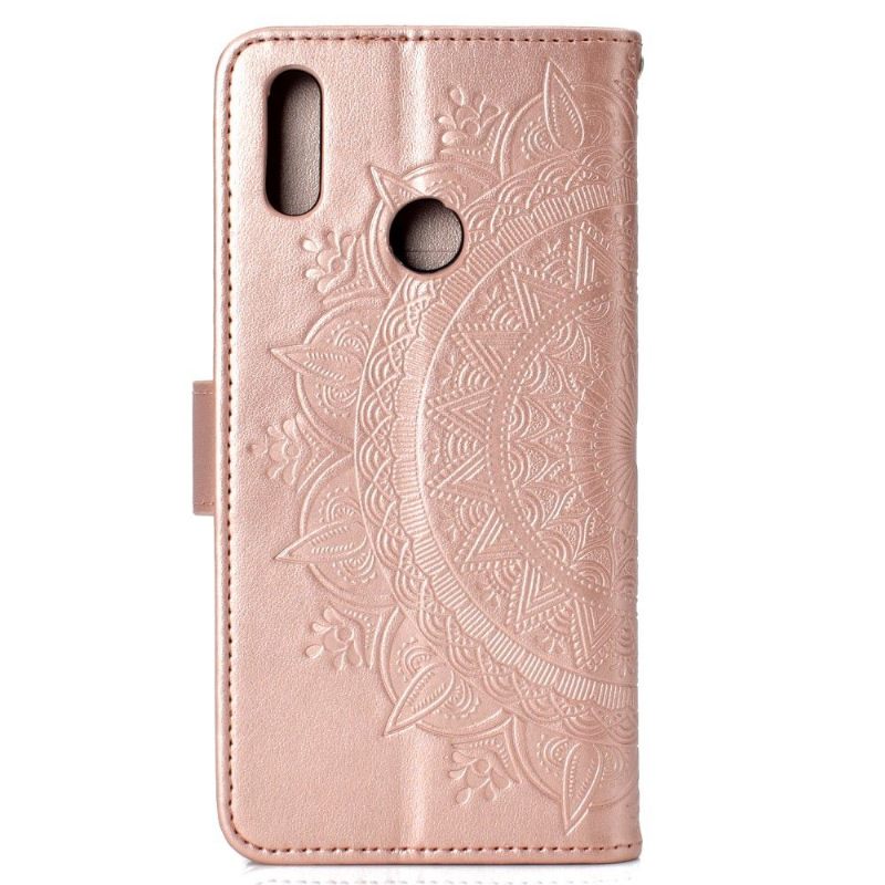 Case voor Huawei Y7 2019 Met Ketting Mandala