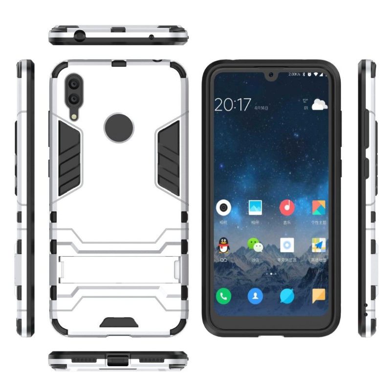 Hoesje voor Huawei Y7 2019 Cool Guard Schokbestendig Met Geïntegreerde Standaard