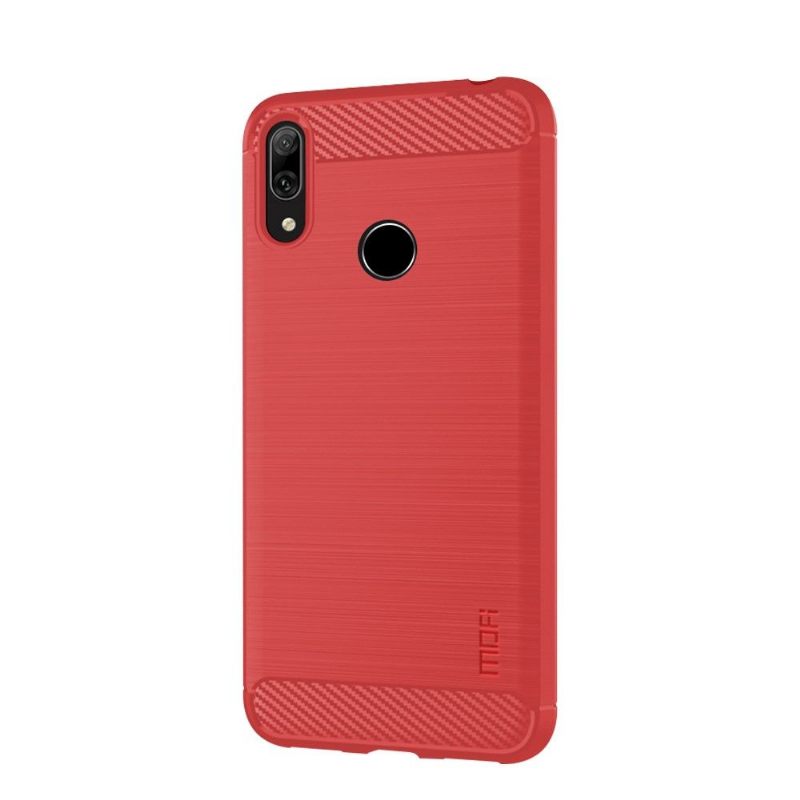 Telefoonhoesje voor Huawei Y7 2019 Mofi Geborstelde Gel