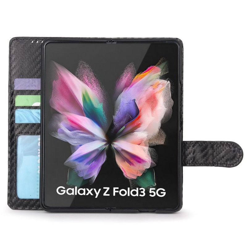 Hoesje Folio-hoesje voor Samsung Galaxy Z Fold 3 5G Afneembare Schaalnaden