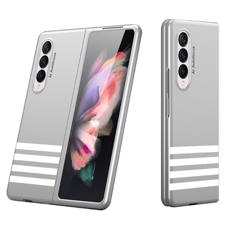 Hoesje voor Samsung Galaxy Z Fold 3 5G Anti-fall Strepenpatroon