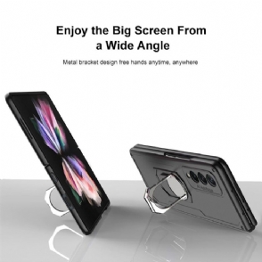 Hoesje voor Samsung Galaxy Z Fold 3 5G Ondersteuning Voor Functies Van De Armor-serie