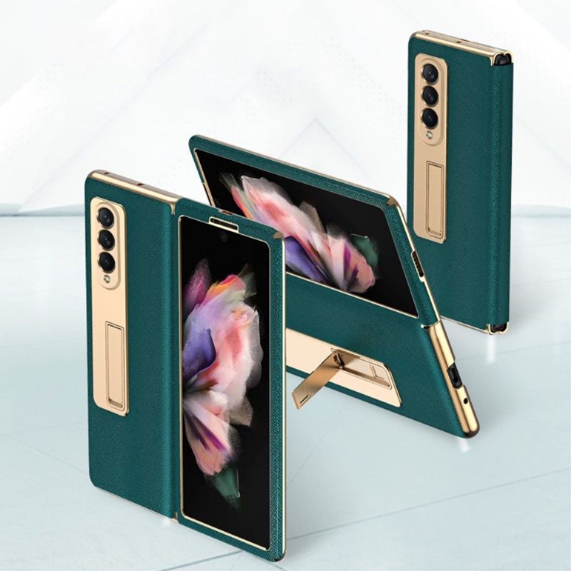 Hoesje voor Samsung Galaxy Z Fold 3 5G Premium Met Standaard