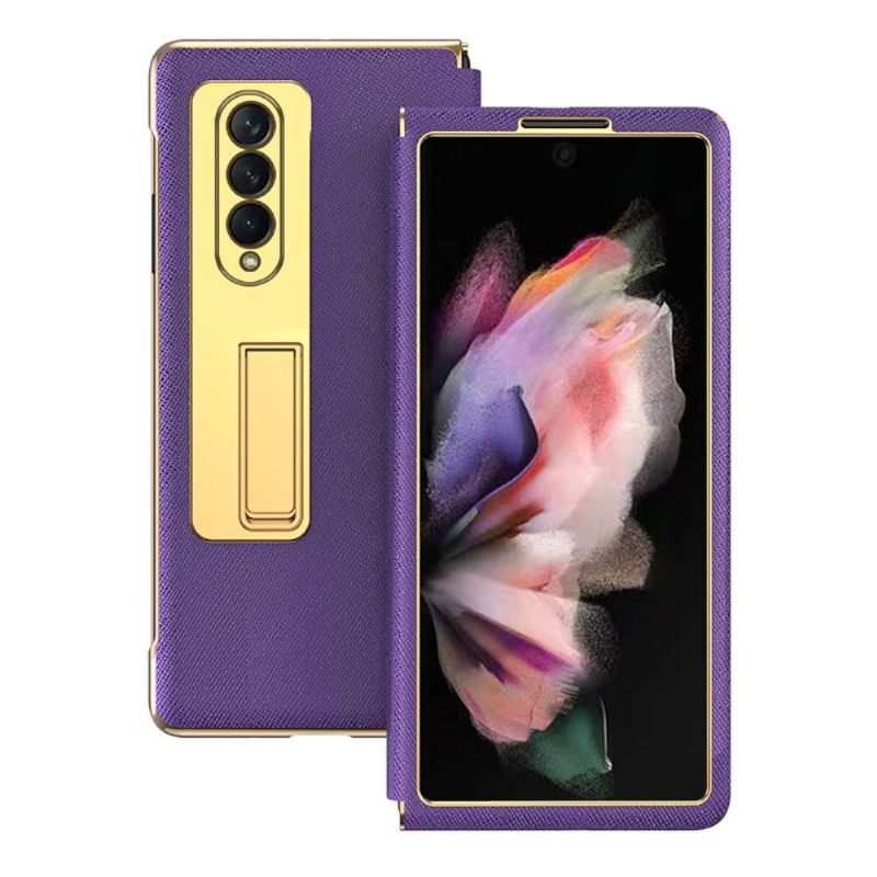 Hoesje voor Samsung Galaxy Z Fold 3 5G Premium Met Standaard