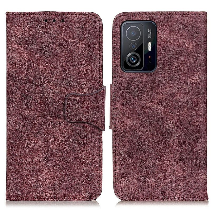 Case voor Xiaomi 11T / 11T Pro Edouard Kunstleer Vintage