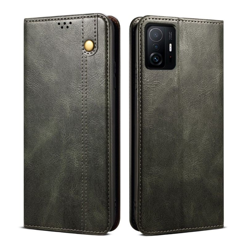 Flip Case voor Xiaomi 11T / 11T Pro Ernestine Zichtbare Naden