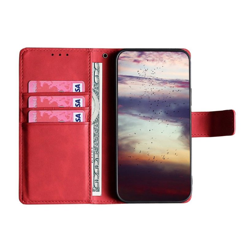 Folio-hoesje voor Xiaomi 11T / 11T Pro Ana Kunst Krokodillenleer