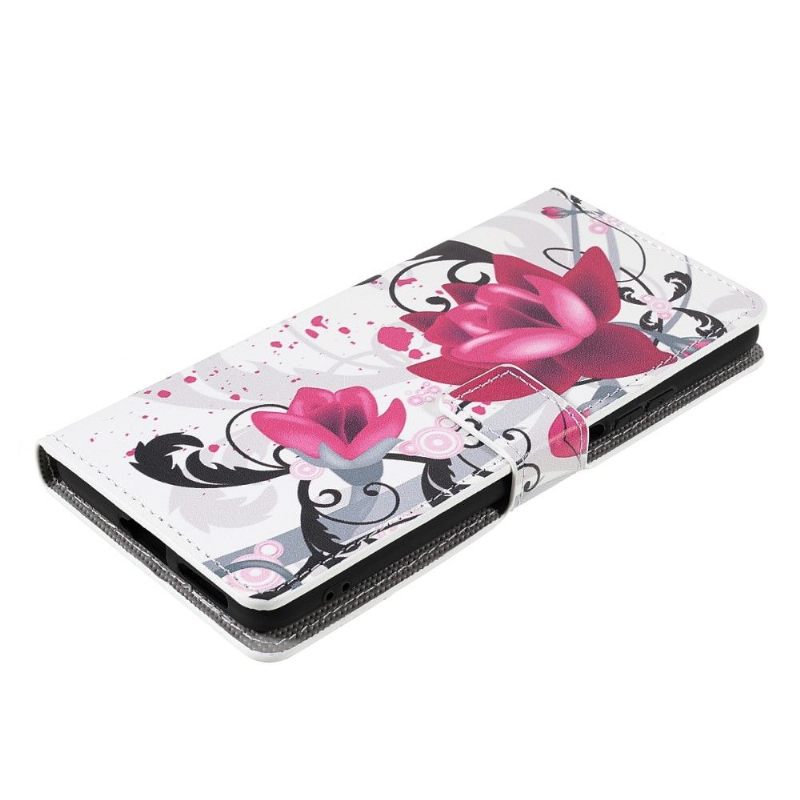 Folio-hoesje voor Xiaomi 11T / 11T Pro Lotusbloemen