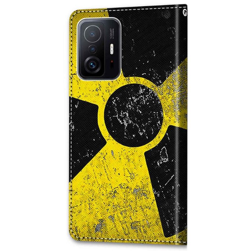 Folio-hoesje voor Xiaomi 11T / 11T Pro Radioactief Symbool