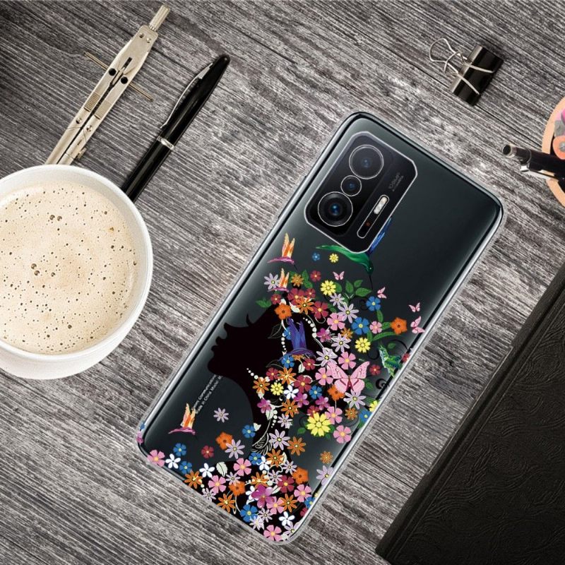 Hoesje voor Xiaomi 11T / 11T Pro Kolibrie Bloemen