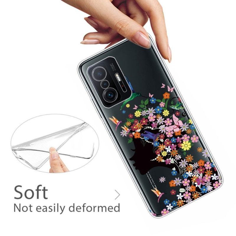 Hoesje voor Xiaomi 11T / 11T Pro Kolibrie Bloemen