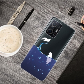 Hoesje voor Xiaomi 11T / 11T Pro Zeehond En Ijsbeer